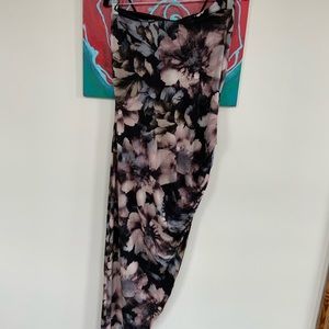 Asymmetrical fashion nova dress